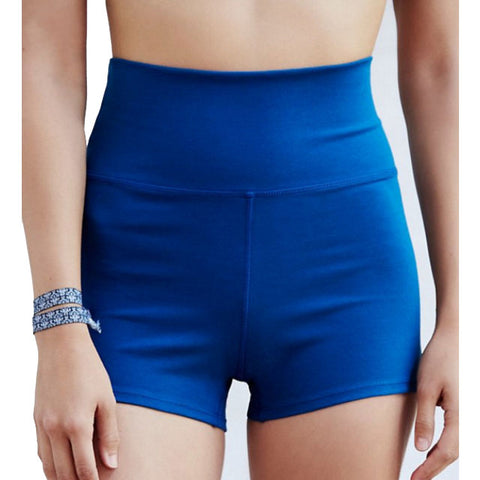 High-Waisted Fitness Shorts