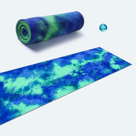 Non-Slip Yoga Towel Mat: Perfect for Hot Yoga & Pilates