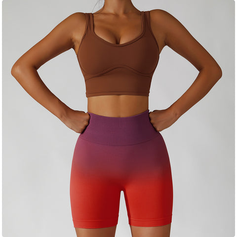 Seamless Yoga Shorts: Fitness Essential