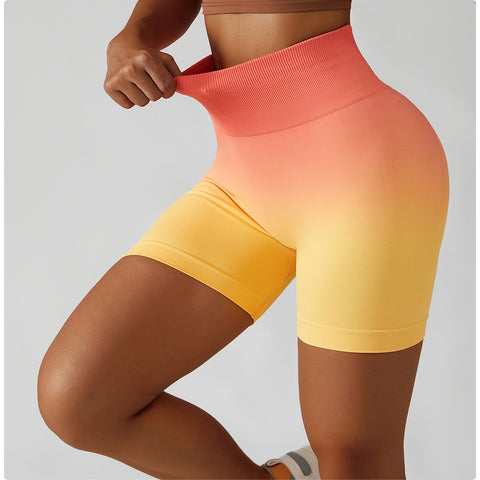 Seamless Yoga Shorts: Fitness Essential