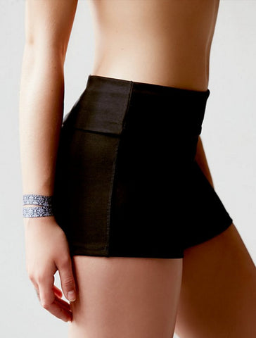 High-Waisted Fitness Shorts